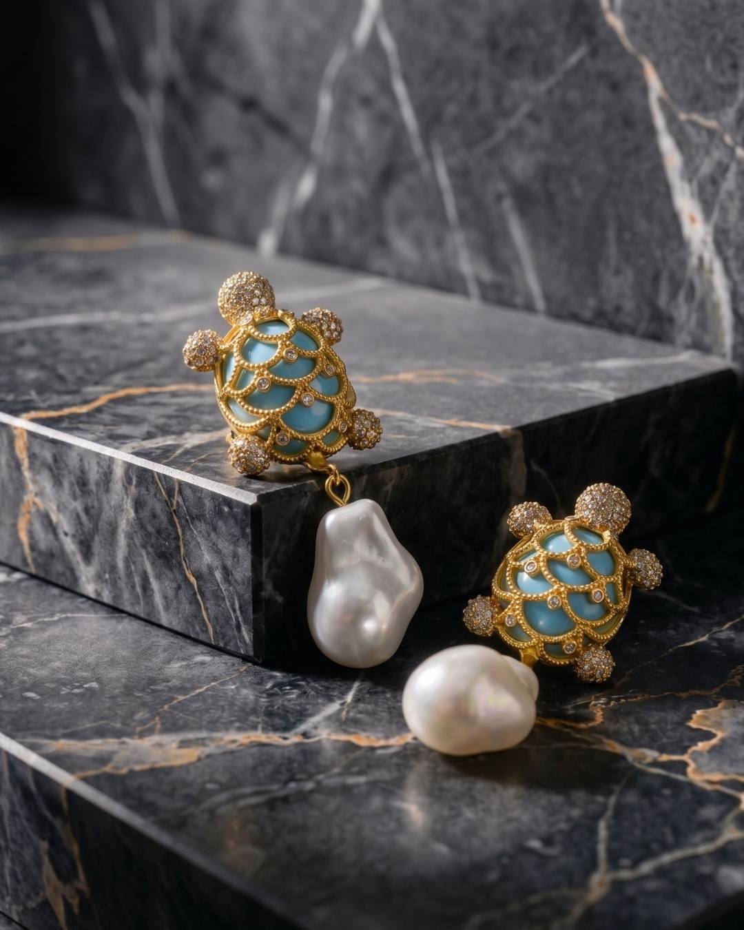 Baroque Chelonia Earrings