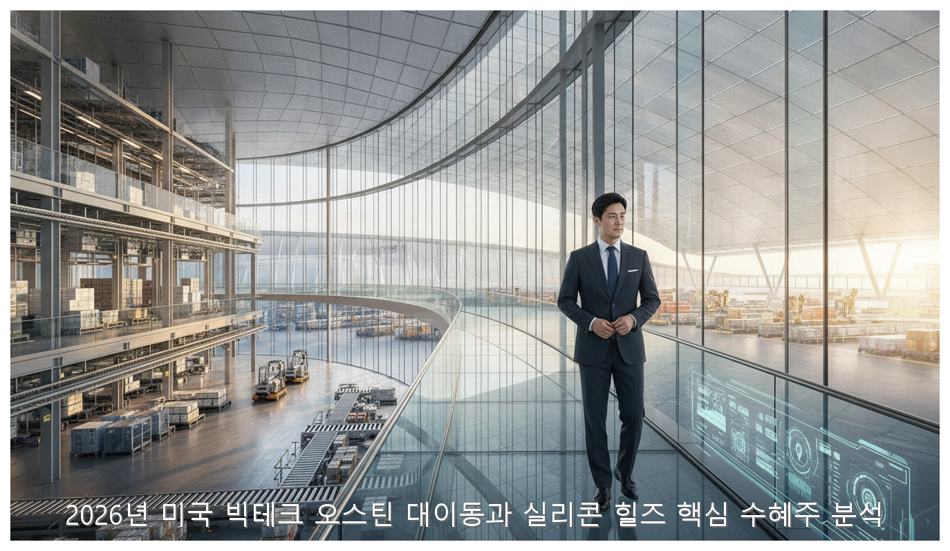 2026년 미국 빅테크 오스틴 대이동과 실리콘 힐즈 핵심 수혜주 분석 핵심 안내 및 분석 인포그래픽 (4)