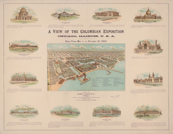 A View Of The Columbian Exposition 1892