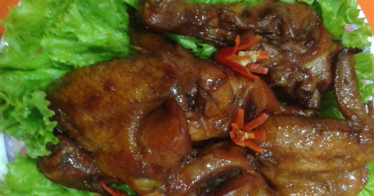 Đùi cánh gà rim mật ong