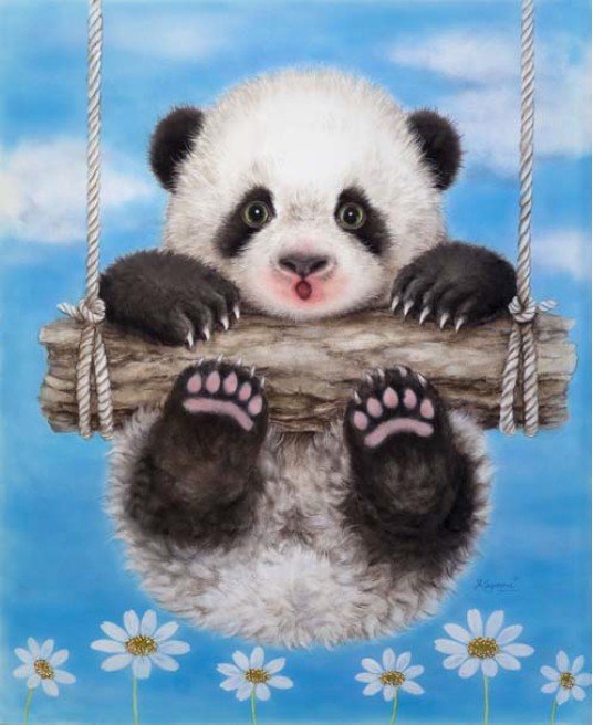 HAE KAH110 Panda Swing