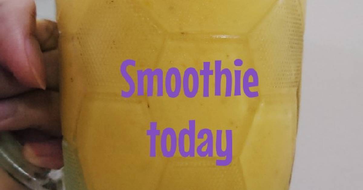Mango mix Kiwi smoothie - Sinh tố Xoài & Kiwi