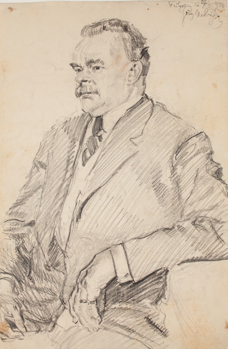 Portrait of a Freiburg man 1928