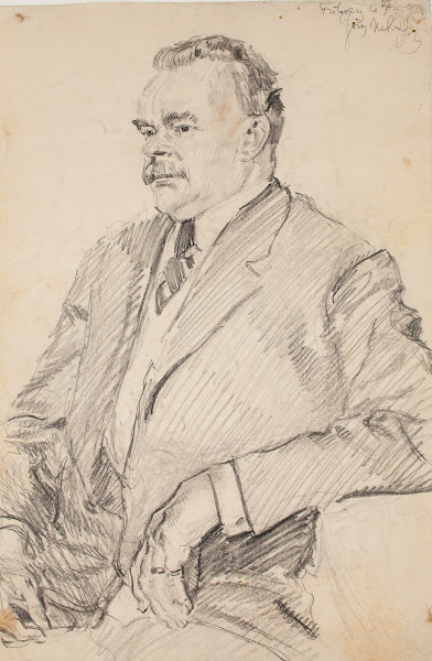 Portrait of a Freiburg man 1928