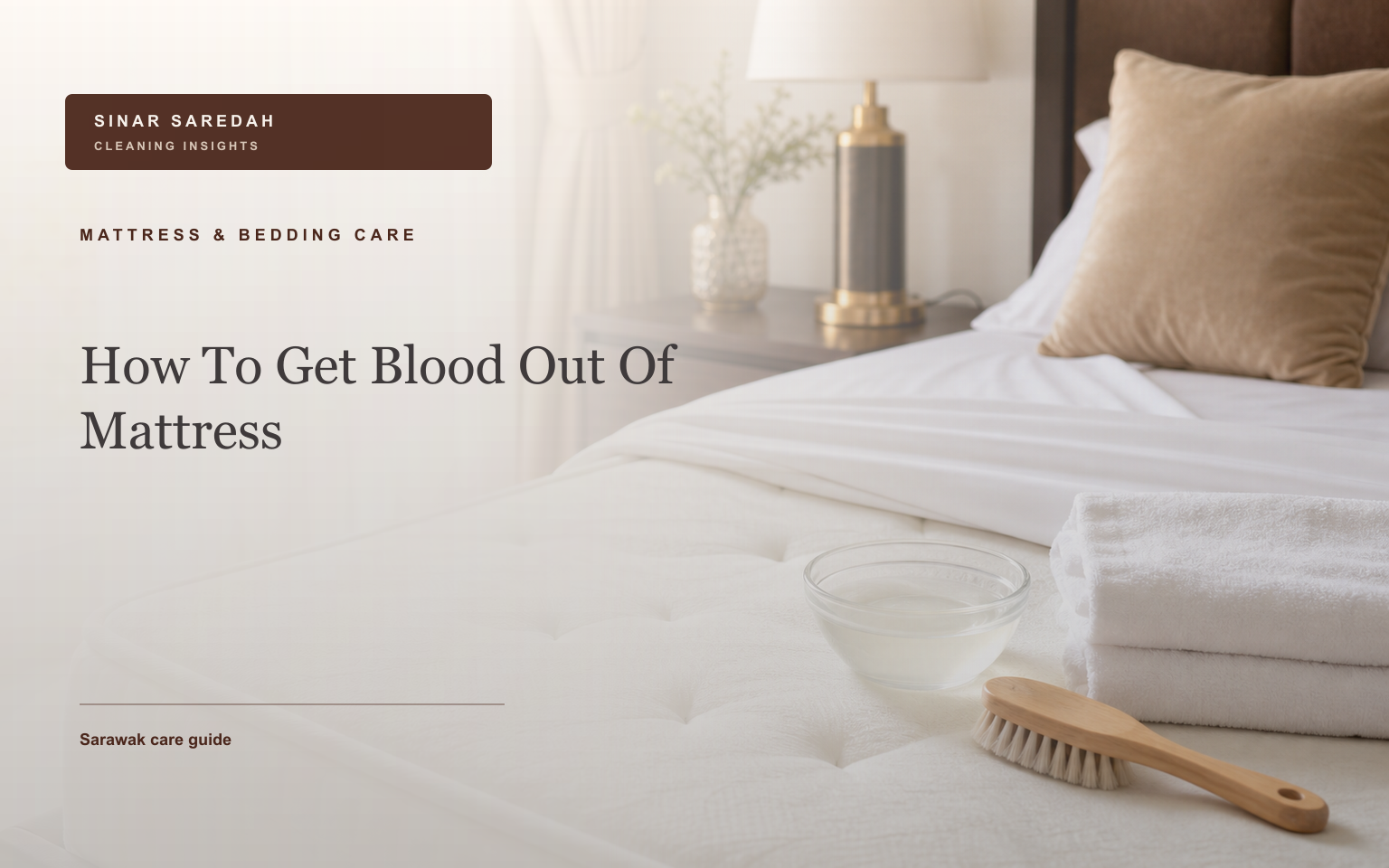 How To Get Blood Out Of Mattress | Sinar Saredah