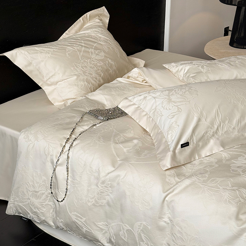 Long-staple Cotton Bedding Set, 4-piece