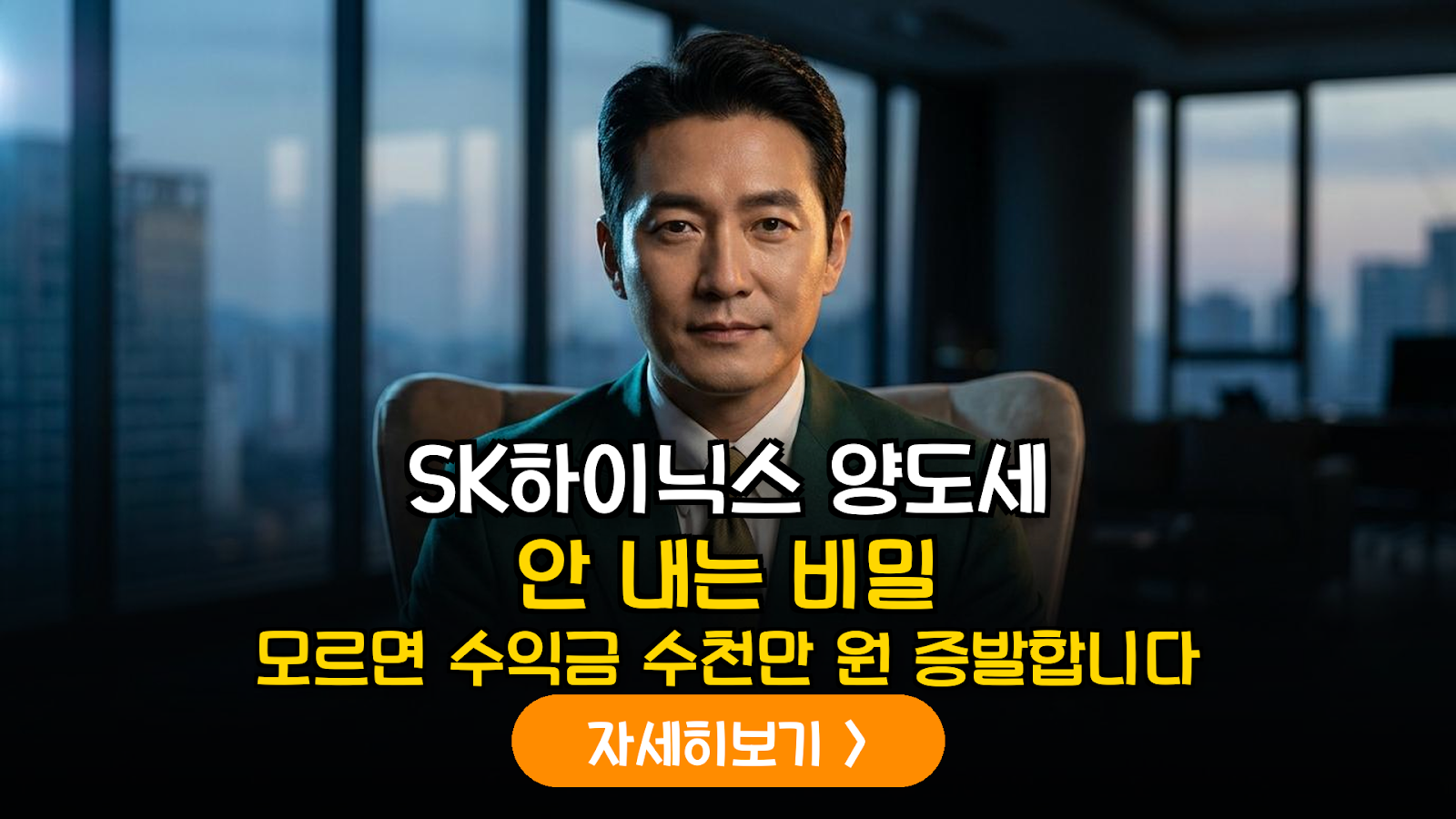 SK하이닉스 양도세 계산 및 절세 가이드