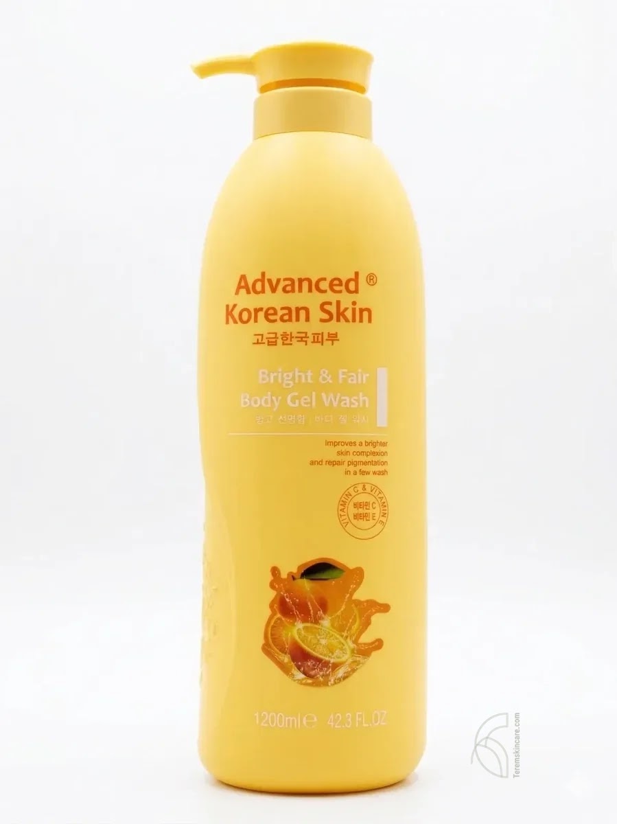 Advanced Korean Skin Bright & Fair Body Gel Wash