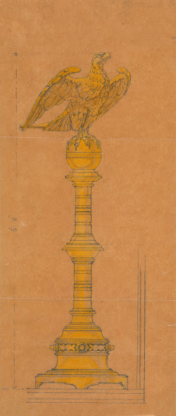Design executed for Jones and Willis metal and wood workers and church furniture