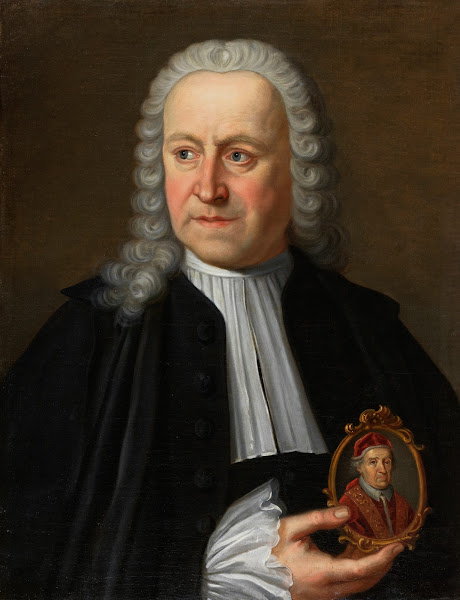 Portret van Joannes Jacobus Moretus between 1740 and 1757