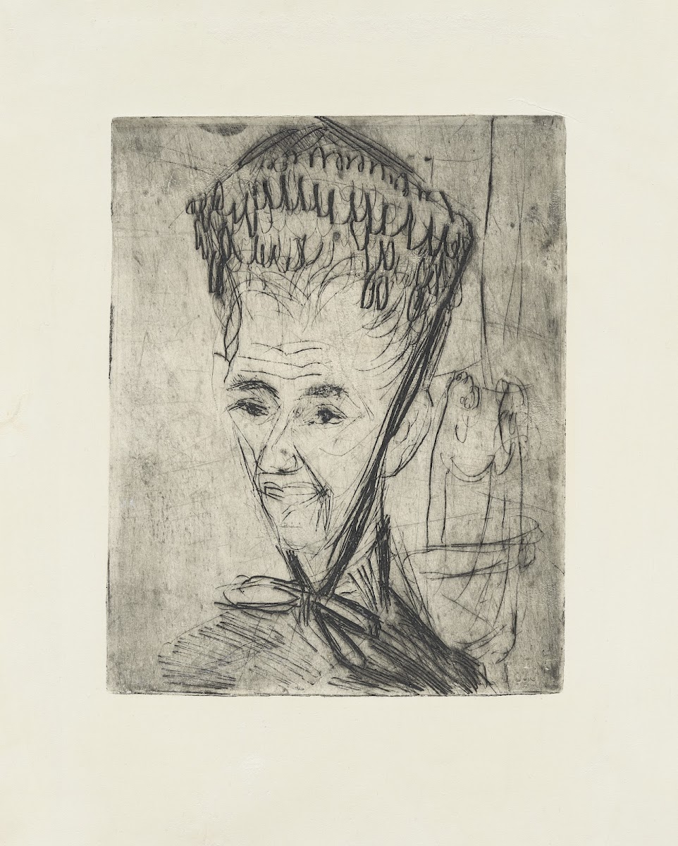 Portrait Wilhelmine Julow II 1916