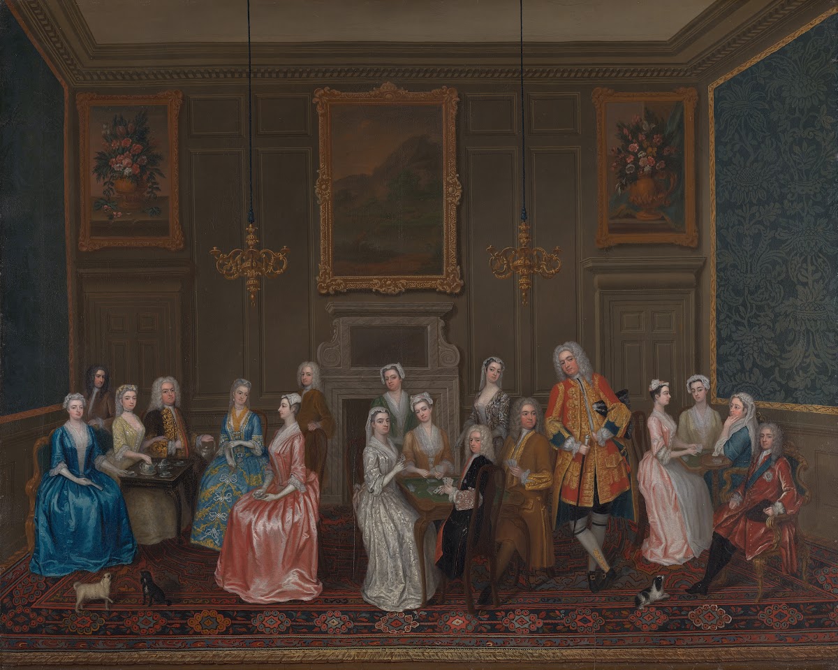 Tea Party at Lord Harringtons House St Jamess 1730