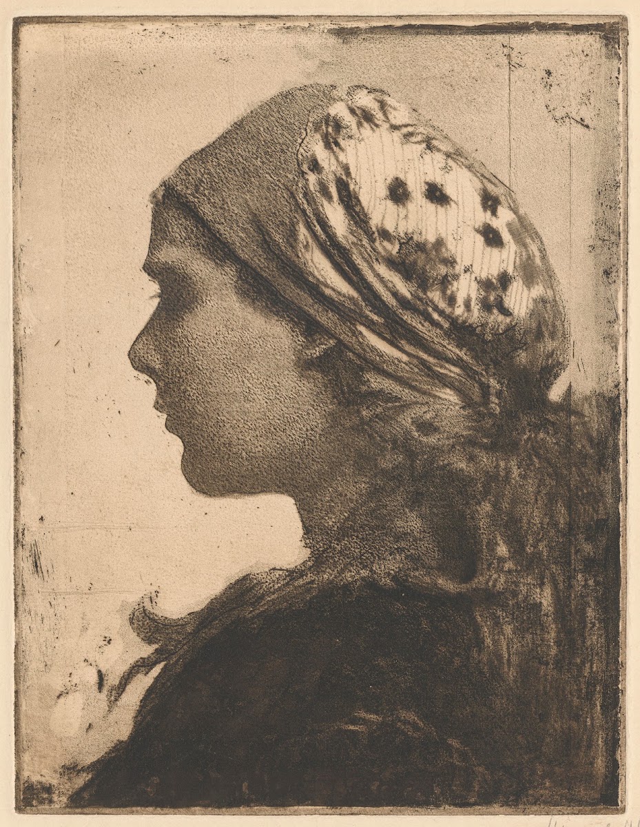 A village girl 1908