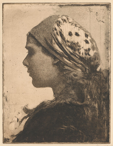 A village girl 1908