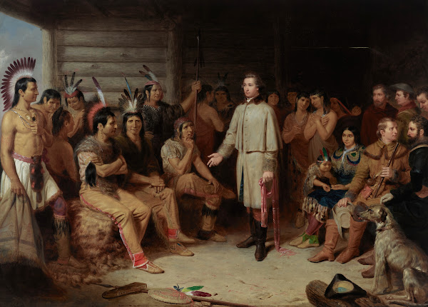Washington in the Indian Council 1847