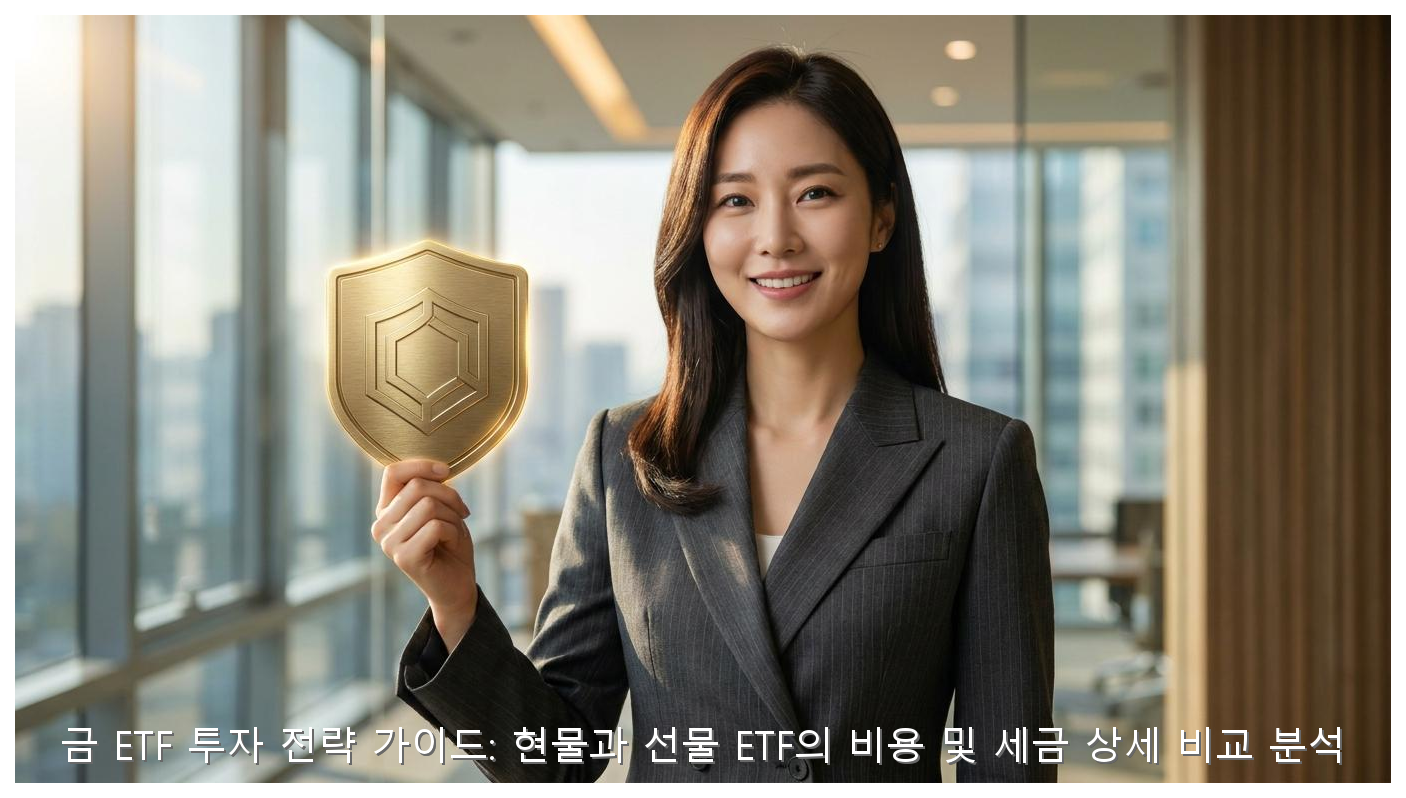 금 ETF 투자 전략 가이드: 현물과 선물 ETF의 비용 및 세금 상세 비교 분석 핵심 안내 및 분석 인포그래픽 (5)