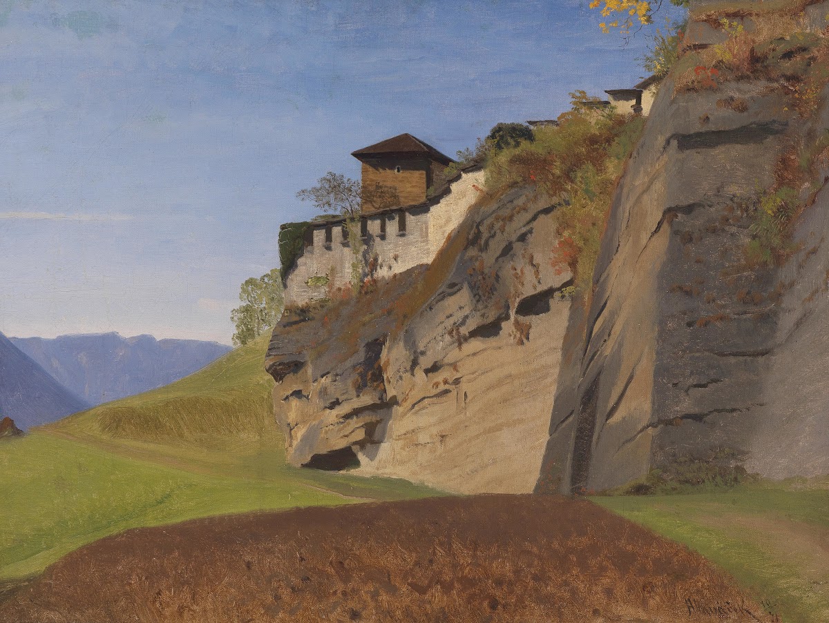 Richterhöhe am Mönchsberg in Salzburg 1871