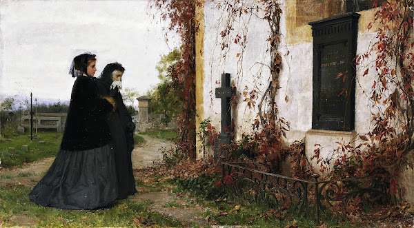 At The Cemetery 1872