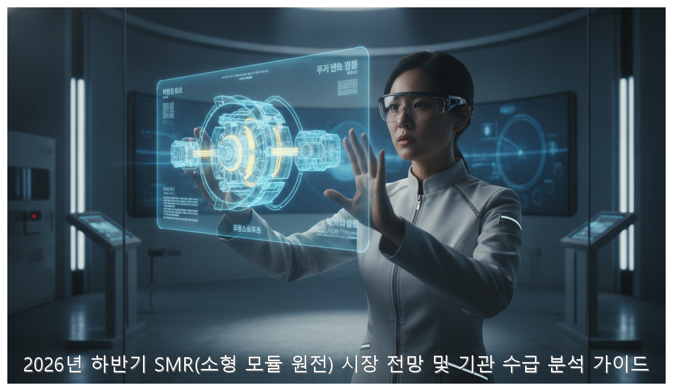 2026년 하반기 SMR(소형 모듈 원전) 시장 전망 및 기관 수급 분석 가이드 핵심 안내 및 분석 인포그래픽 (4)
