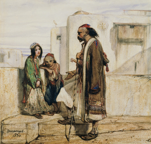 On the Roof of an Oriental House 1830