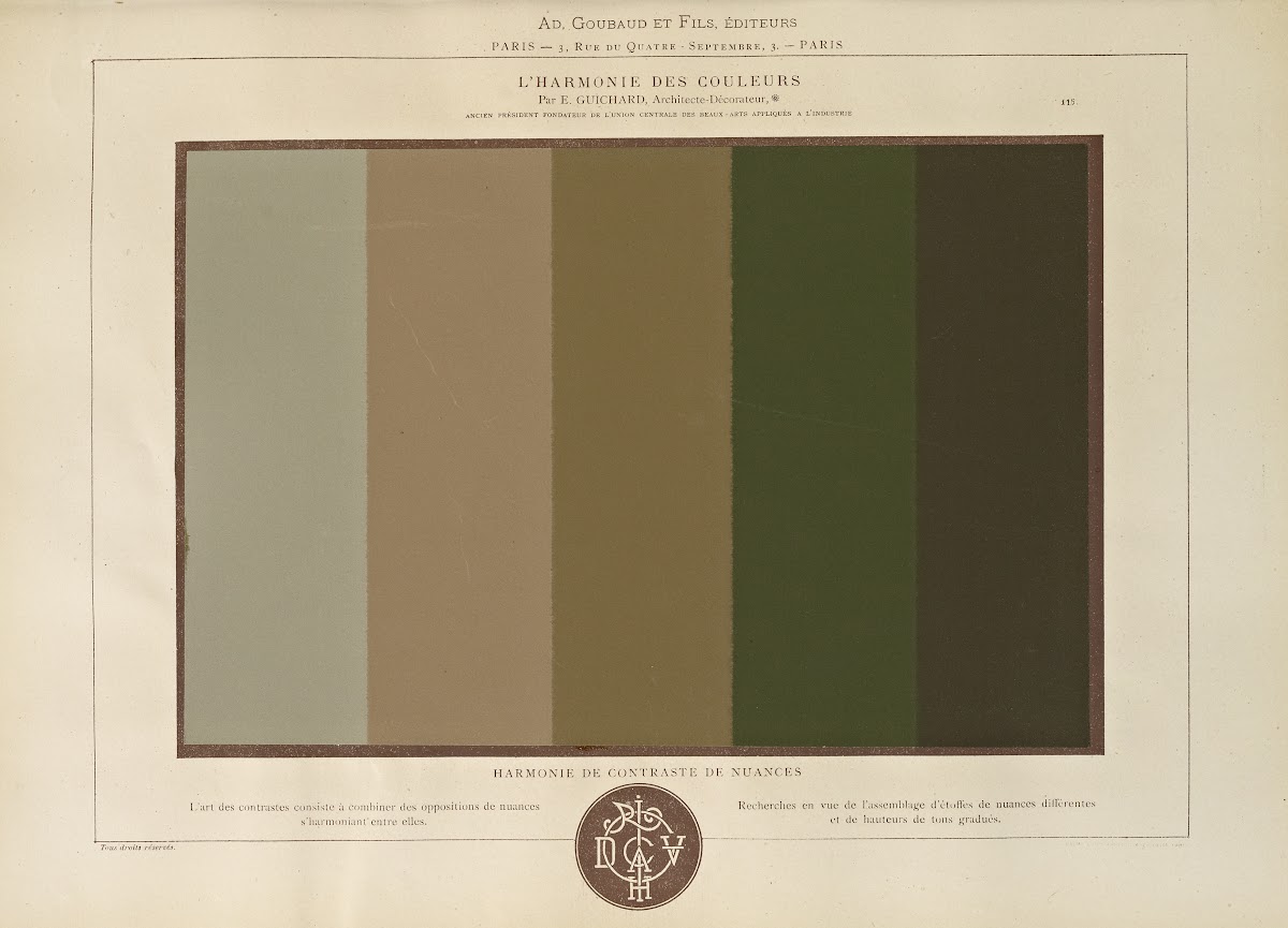 Lharmonie des couleurs  Pl067 1880