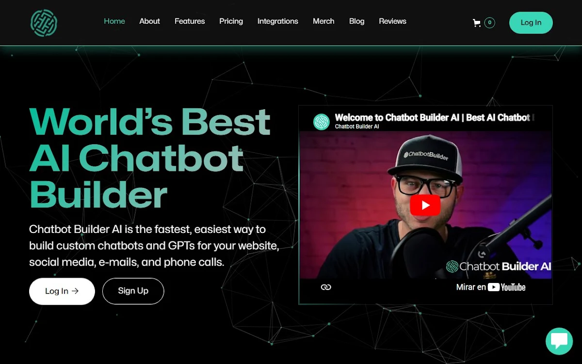 Captura de ChatbotBuilder.AI