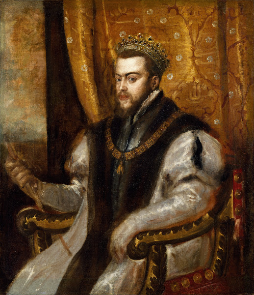 King Philip II of Spain 1545 1556