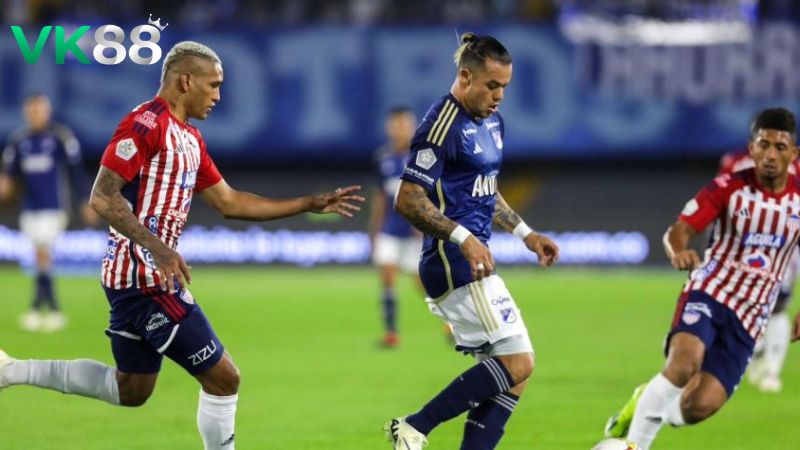 Lịch sử đối đầu Millonarios vs Junior Barranquilla