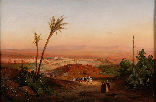 Vue dune partie de la plaine dOran 1833