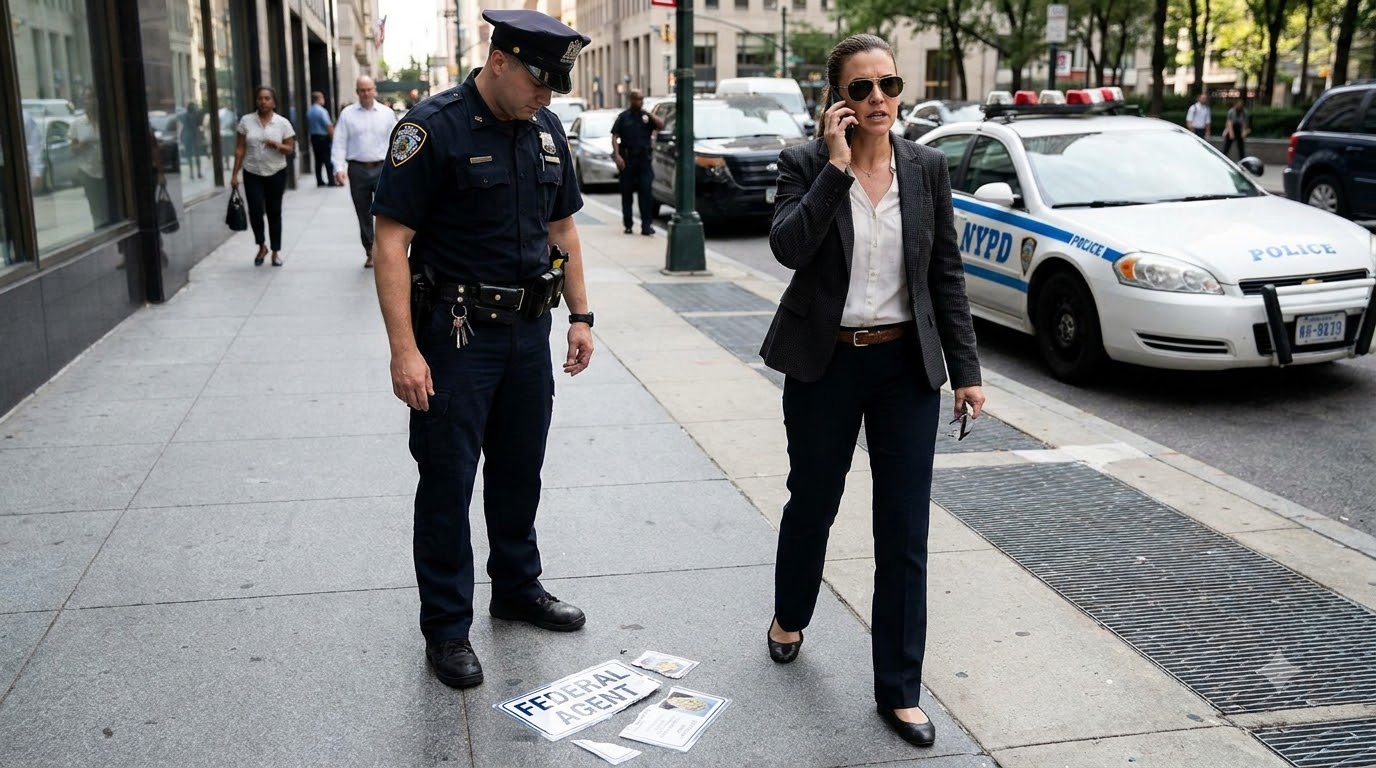 Cop Tore Up The Woman’s Federal Agent ID — Then She Made One Call Directly