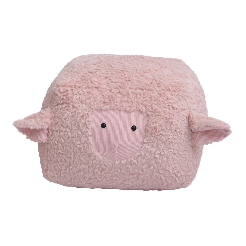 Plüsch-Sitzkissen Schaf-Design