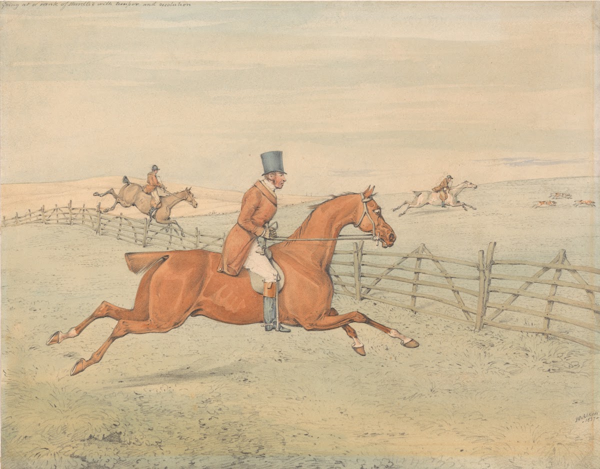 Going at a Rank of Hurdles with Temper and Resolution 1827
