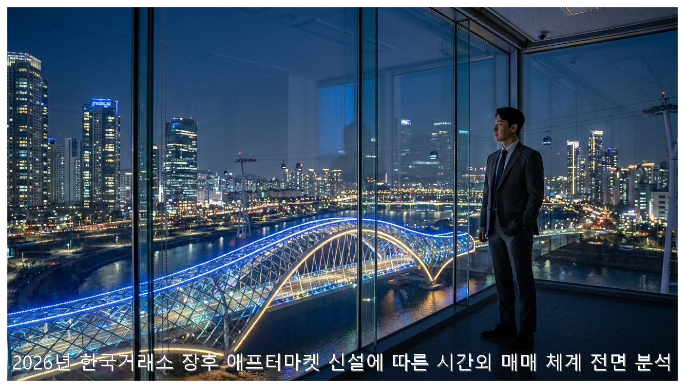 2026년 한국거래소 장후 애프터마켓 신설에 따른 시간외 매매 체계 전면 분석 핵심 안내 및 분석 인포그래픽 (6)