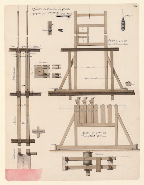 Détail du plancher du théâtre 1777 1825