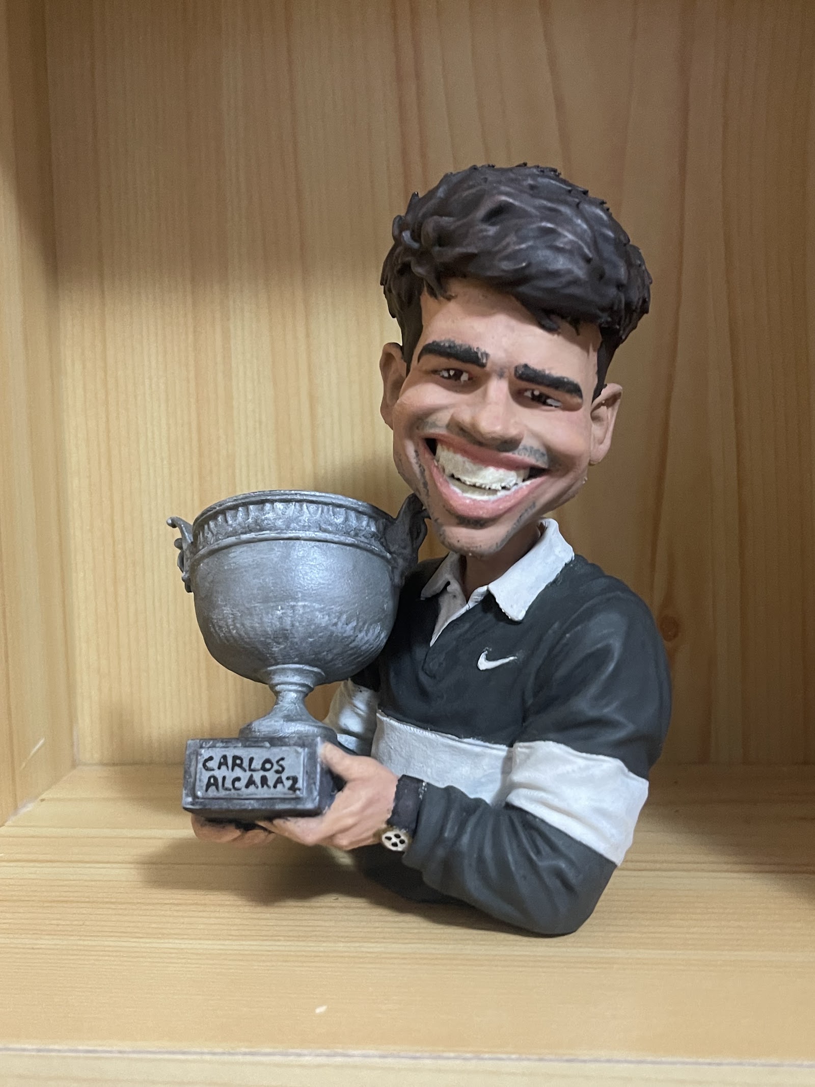 CARLOS ALCARAZ CARICATURE