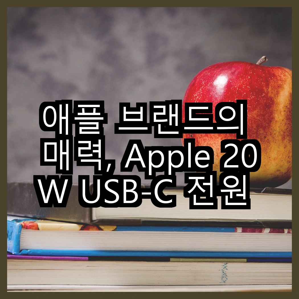애플 브랜드의 매력, Apple 20W USB-C 전원 어댑터와 애플펜슬 프로의 차이, 당신은 어떤 선택을 할 것인가? 썸네일
