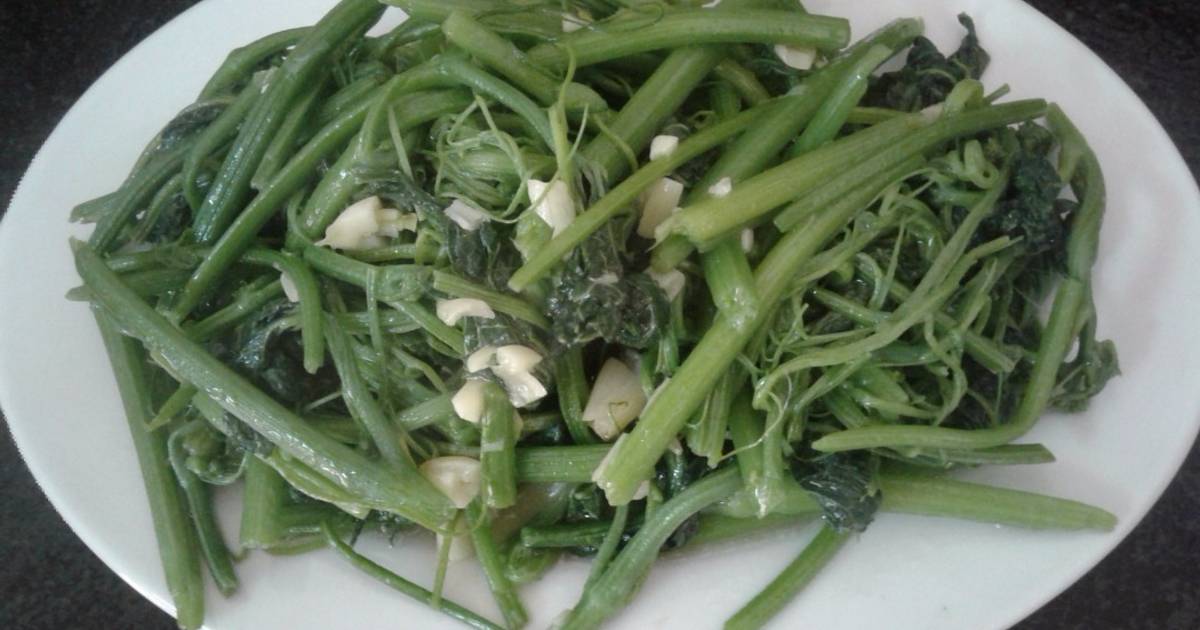 Ngọn su su xào tỏi