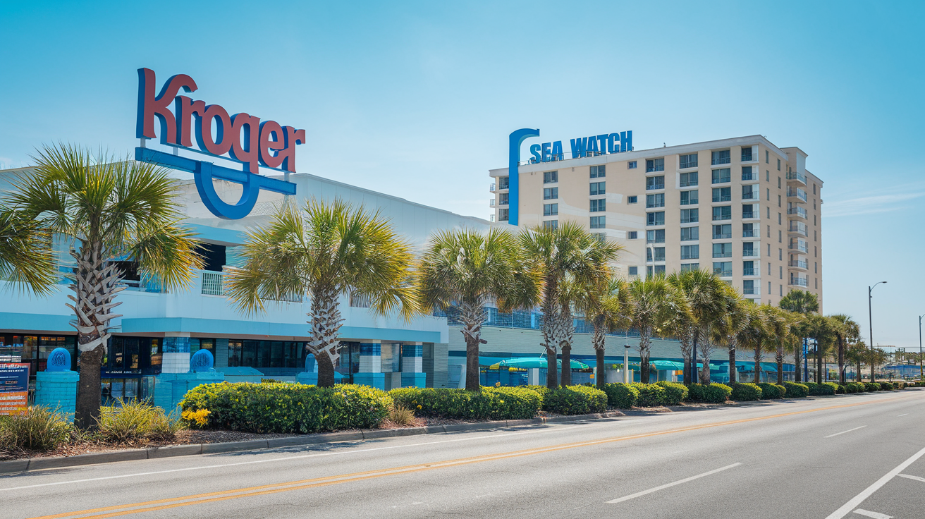 Distance from Kroger to Sea Watch in Myrtle Beach