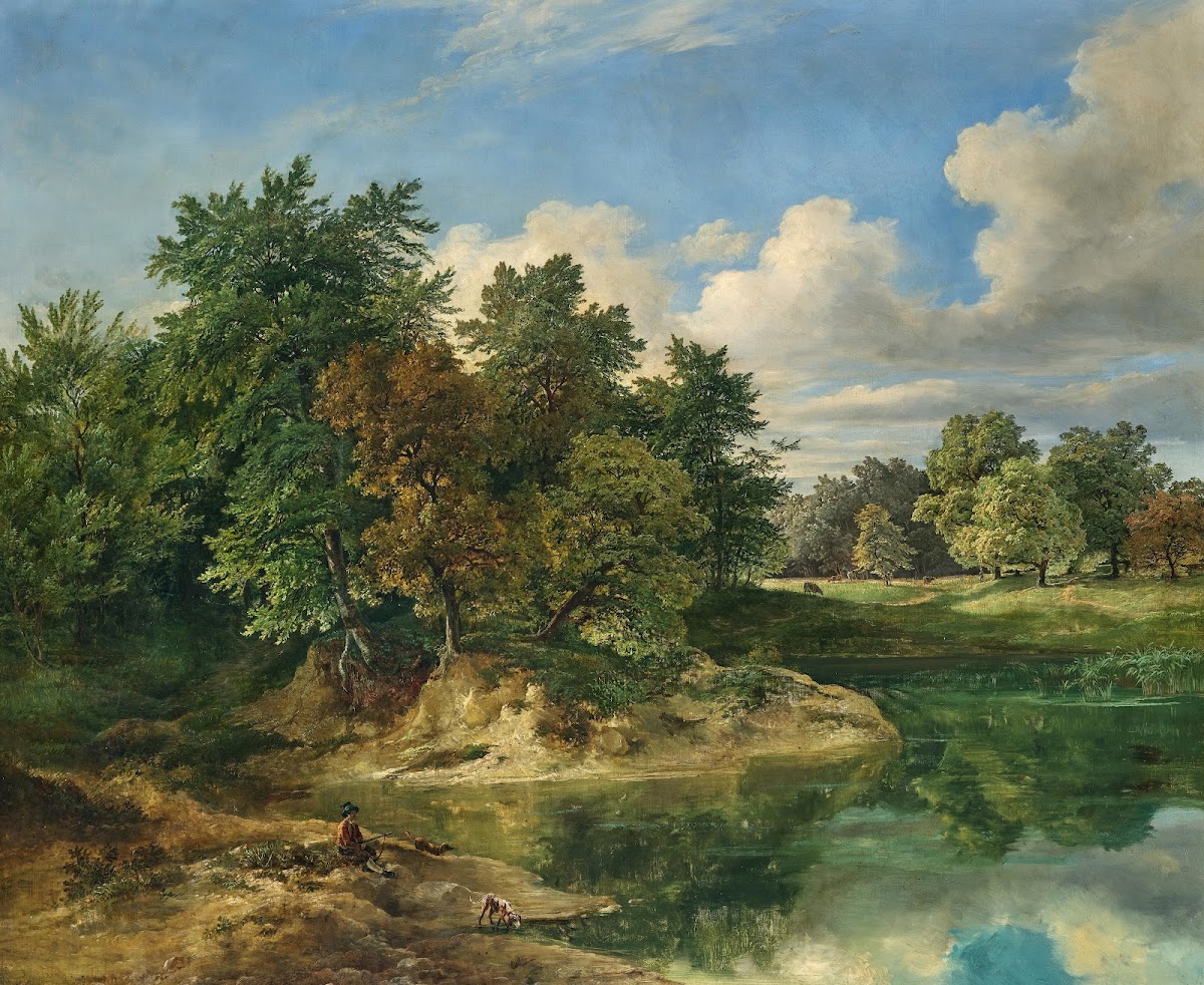 A Hunter Resting 1848