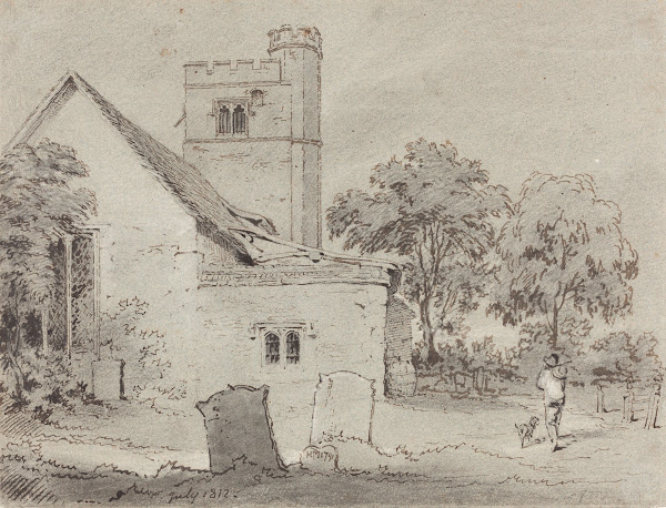 Aldenham Church Hertfordshire 1812