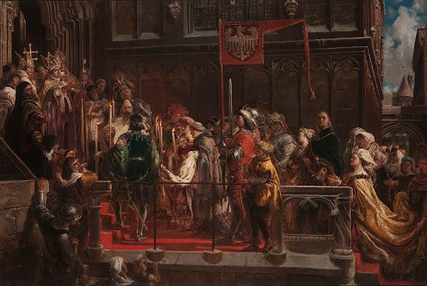 Baptism of Władysław Warneńczyk 18 February 1425 1881