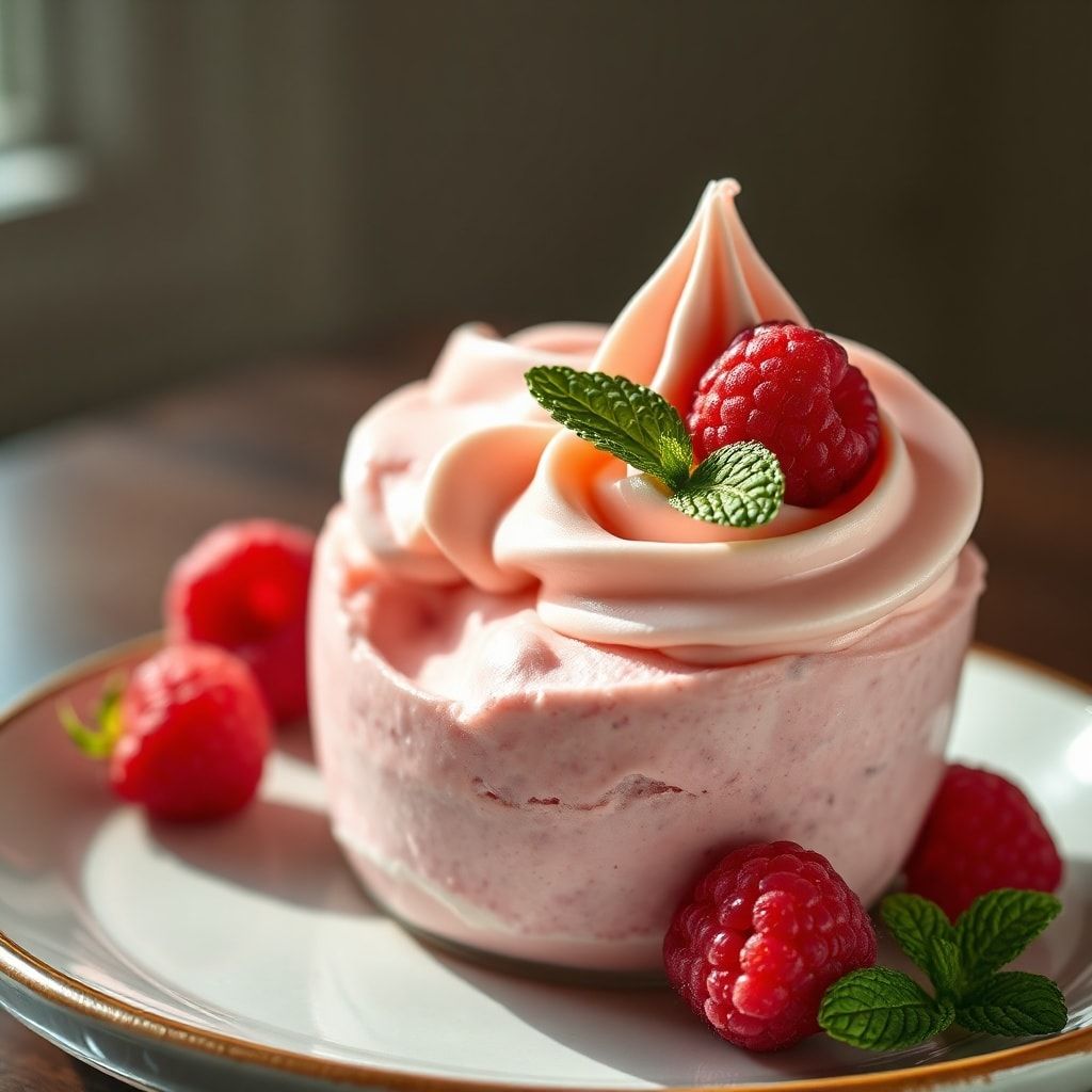 Light and Airy Raspberry Mousse – Easy Homemade 5-Minute Dessert finished