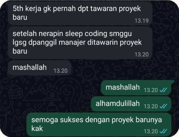 Testimoni Damai Sama Uang 8