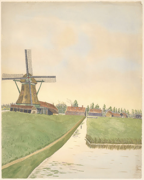 molens De Krijthengst Westzaandam 1930 1940