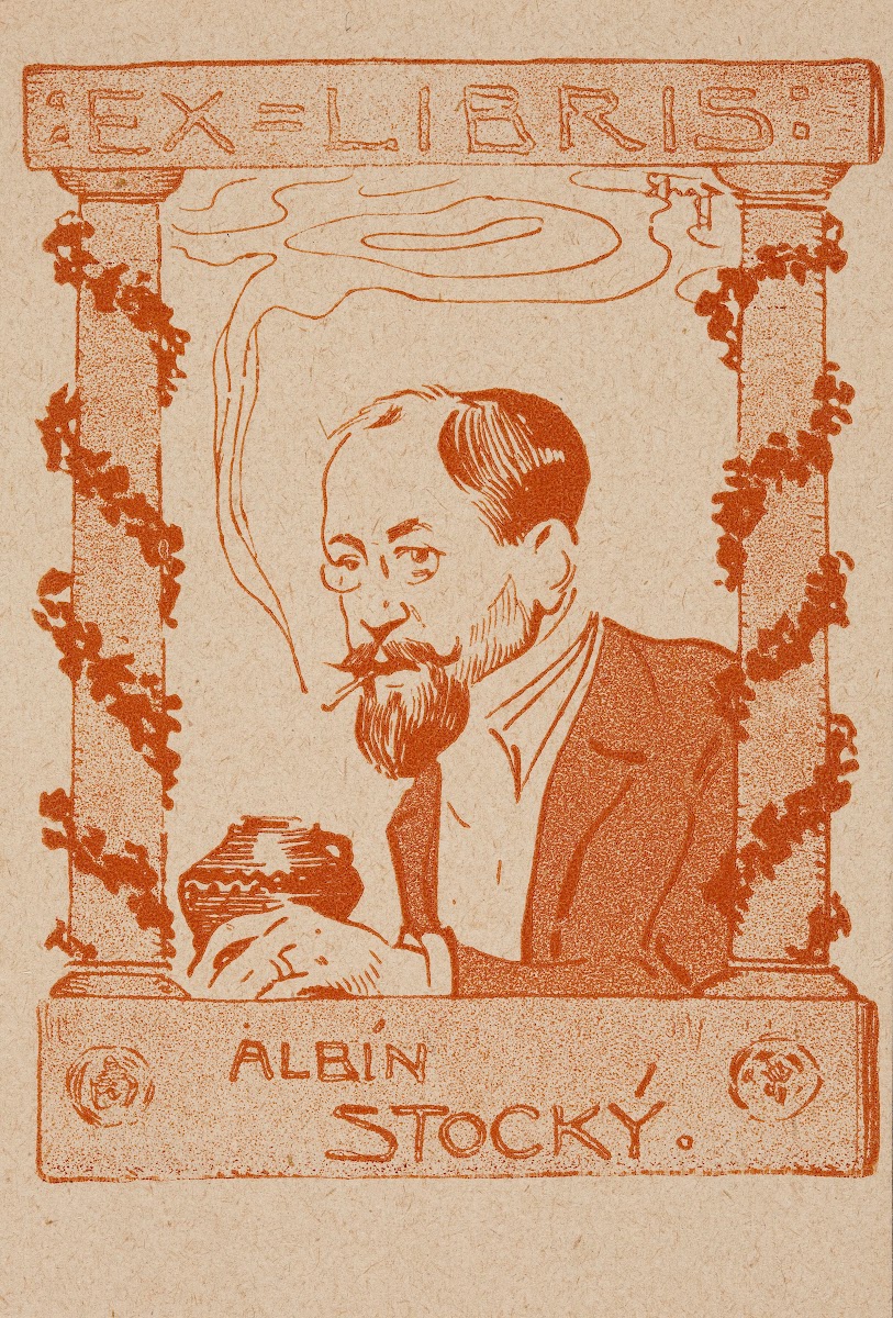 Bookplate Of AlbíN Stocký 1908