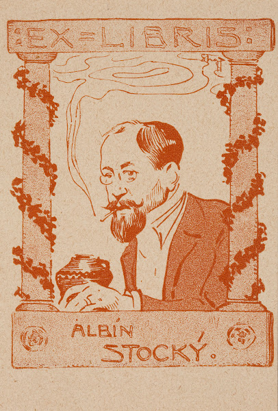 Bookplate Of AlbíN Stocký 1908