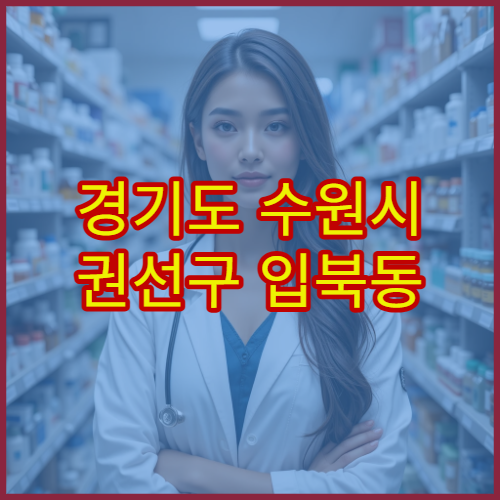 경기도 수원시 권선구 입북동 설날 연휴 당직약국 위치와 시간 확인