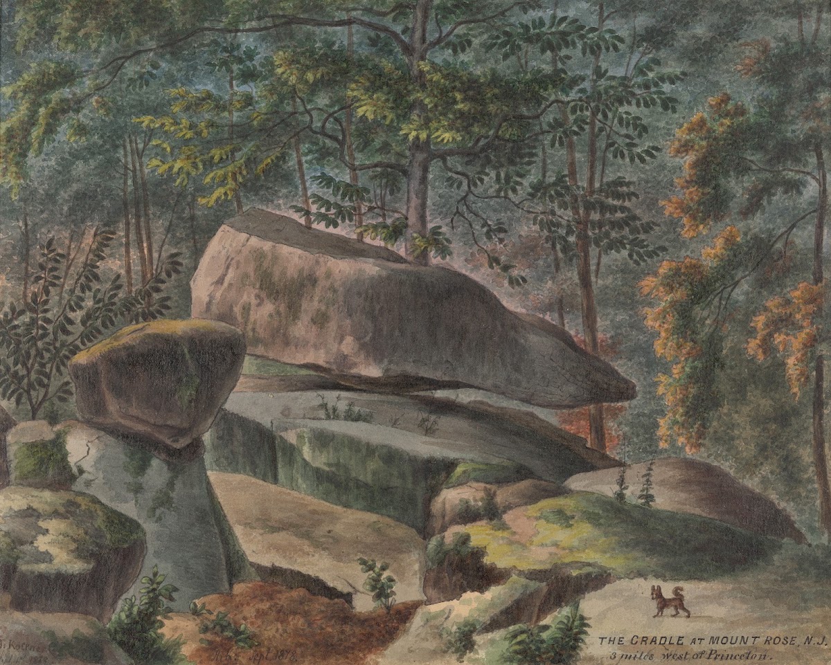 Cradle at Mount Rose NJ 3 miles west of Princeton 1878