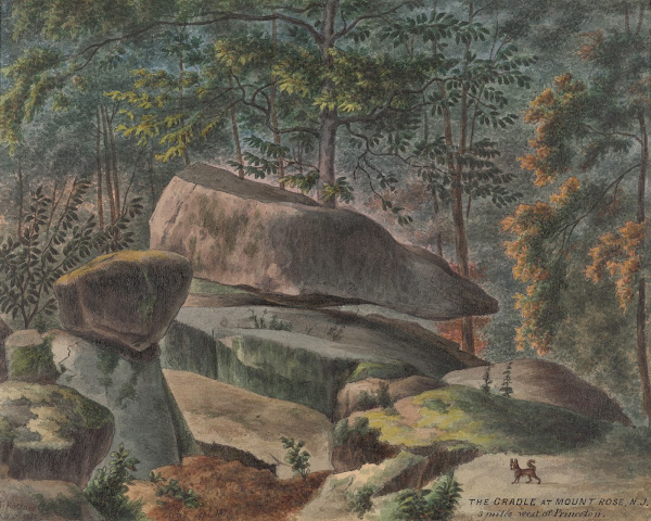 Cradle at Mount Rose NJ 3 miles west of Princeton 1878