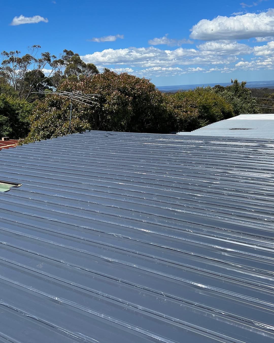 Completed metal roof Northern Beaches